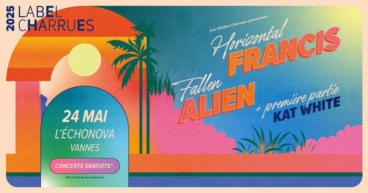 Image de l'artiste Soirée LABEL CHARRUES 2025 : HORIZONTAL FRANCIS + FALLEN ALiEN + KAT WHITE
