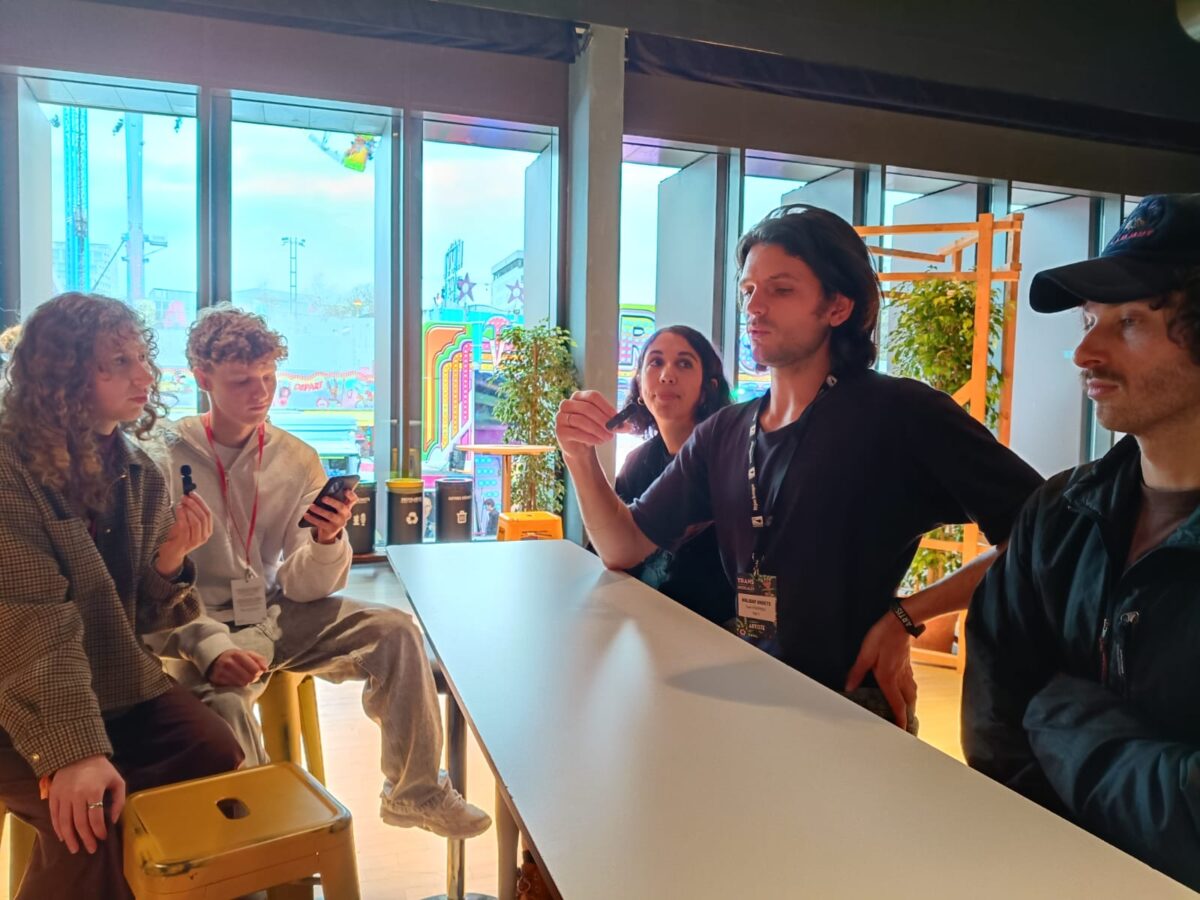 Interview d'un groupe de musique