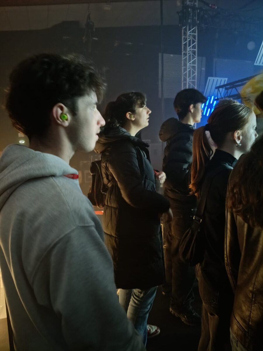Concert en backstage au parc expo